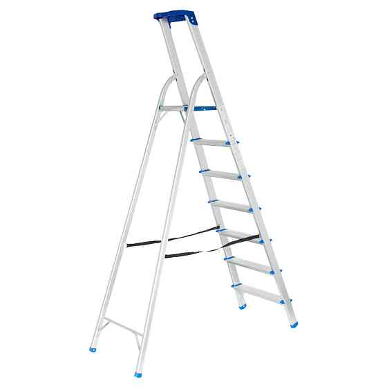 Sigma Стремянка алюминиевая 7 ступеней 2.01м SIGMA (5036654) Коломия