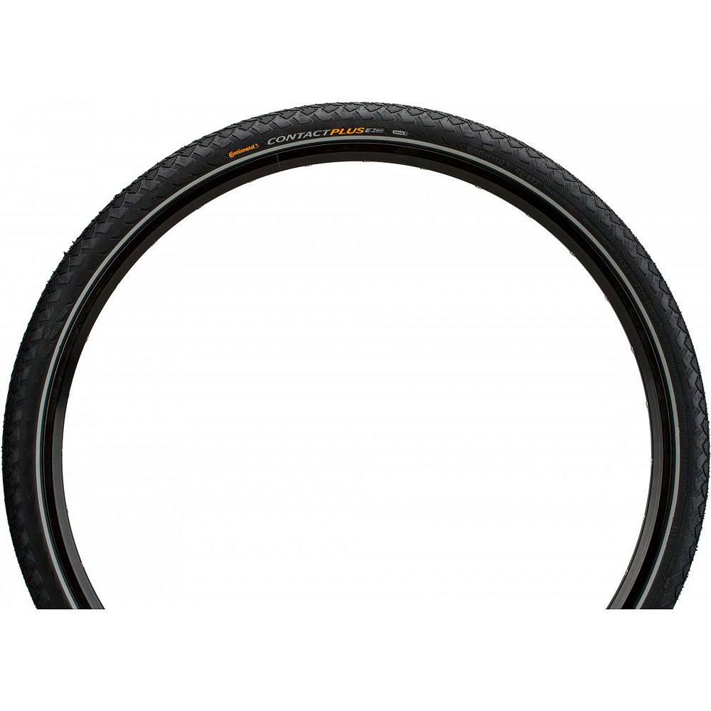 Покрышка Continental Contact Plus,28" | 700 x 47C (45C) | 28 x 1.75, черная, не складная, светоотражающая Київ - фото 2
