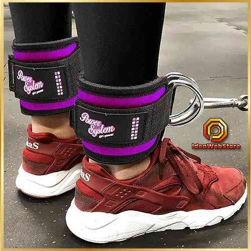 Манжеты на лодыжку для тяги в тренажере PowerSystem манжеты для тяги для силовых тренировок 2шт Киев