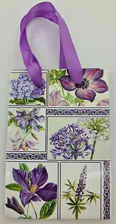 Пакет бумажный подарочный  МИНИ 8*12*3.5 арт14 (12 шт) Харьков