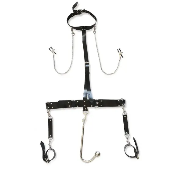 Бондажний набір із металевим анальним гаком №2 Art of Sex Bridget Bondage set with anal hook №2 Львов