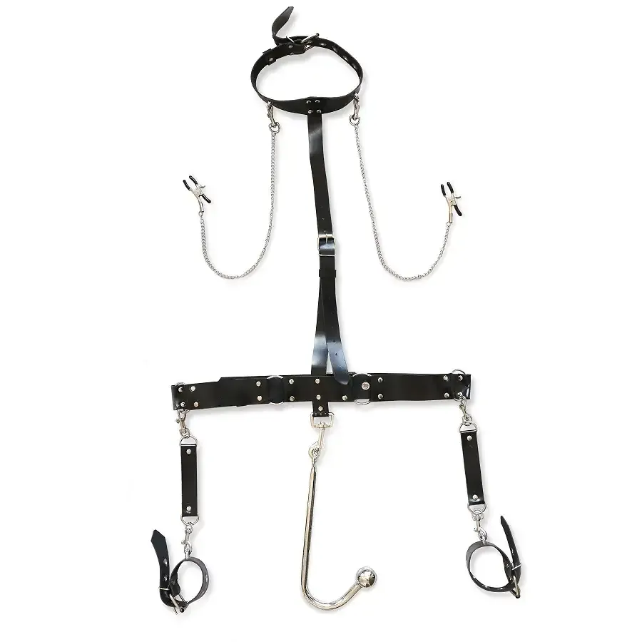 Бондажний набір із металевим анальним гаком №2 Art of Sex Bridget Bondage set with anal hook №2 Львов - изображение 1