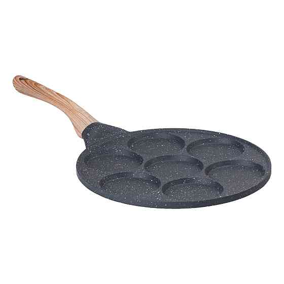 Yiwu Сковорода з антипригарним покриттям 26 см для млинців, яєць та оладок, 7-секційна кругла с Коломия