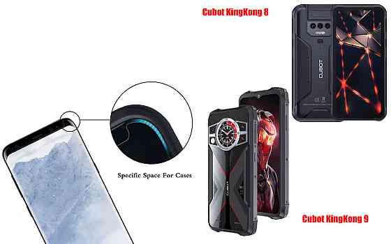 Захисне скло HyperGlass Pro для Cubot KingKong 8, KingKong 9 – максимальна чутливість та захист Київ
