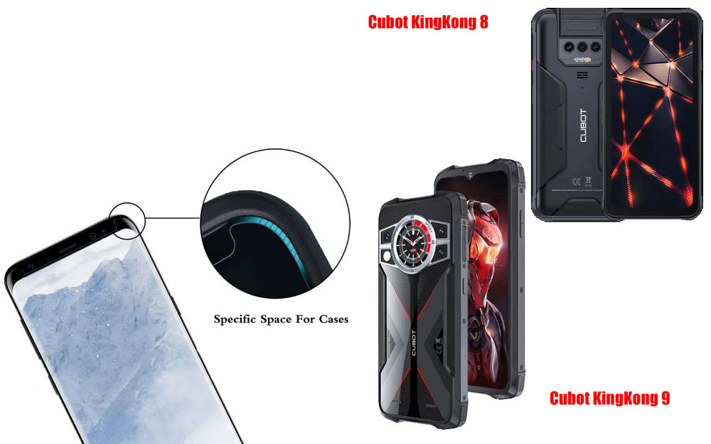 Захисне скло HyperGlass Pro для Cubot KingKong 8, KingKong 9 – максимальна чутливість та захист Київ - фото 3