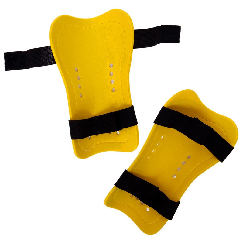 Щитки футбольні Zelart FB-4888 М Вишнёвое - изображение 5