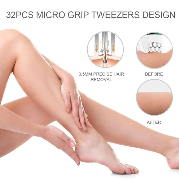 Епілятор жіночий акумуляторний VGR V-700 (4 насадки) Вінниця - фото 11