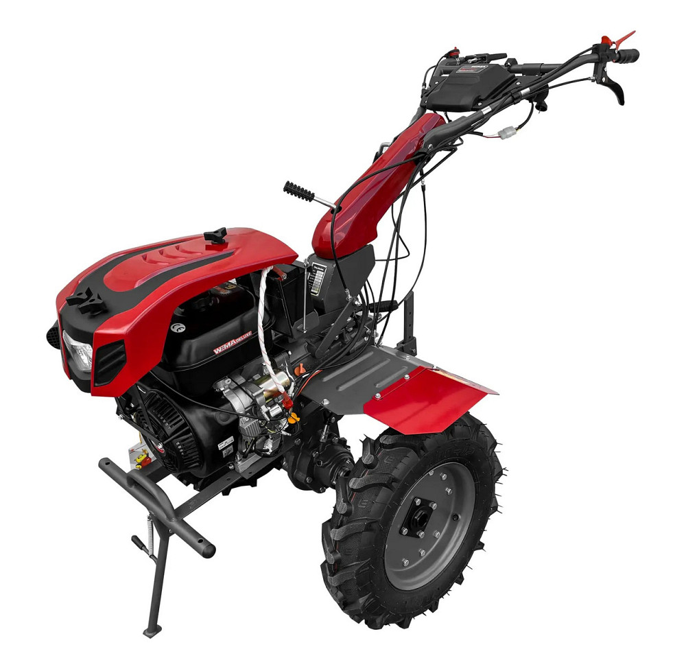 Мотоблок WEIMA DELUXE WM1100FE - 6 Diff с капотом и фарой (бензин 16 л.с.,эл.старт., КПП 4+2 скор, 5,00-12) Харьков - изображение 1