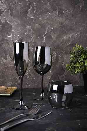 Набор бокалов Luminarc Delice Graphite, 6х160 мл (6995351) Киев