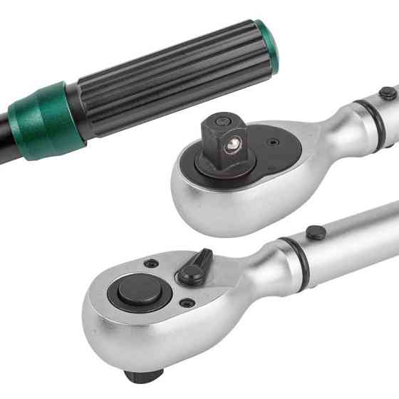 Ключ динамометричний щолчкового типу з швидкою фіксацією "Premium" 60-330Нм,1/2", в пластиковому кей Одеса