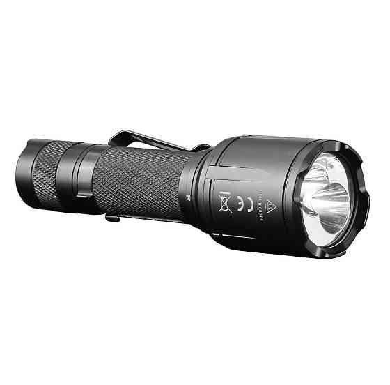 Ручной тактический фонарик Fenix TK25 Red (белый и красный свет) Черный Винница