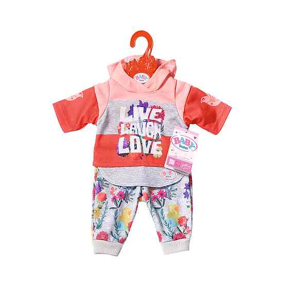 Набір одягу для ляльки BABY born - Трендовий спортивний костюм (рожевий) Дніпро