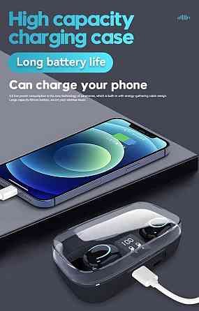 Навушники бездротові TWS X10 Sport Bluetooth 5.2 + Powerbank Київ