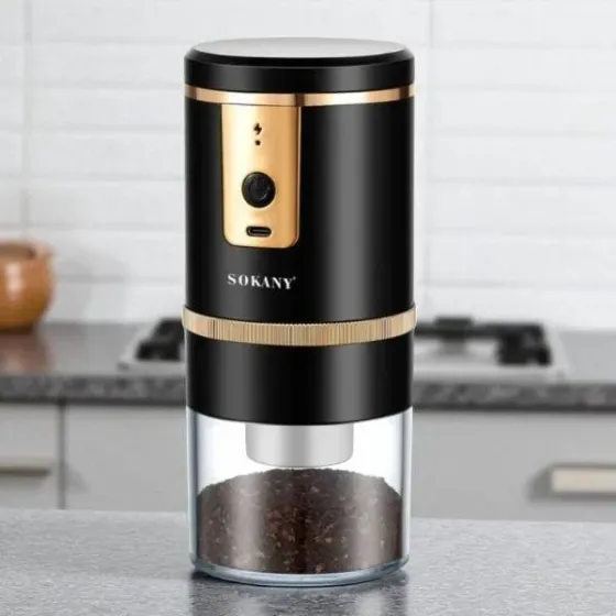 Кавомолка SK-04026, 250 мл, компактна електрична, прозора кришка, захист від перегріву Одеса