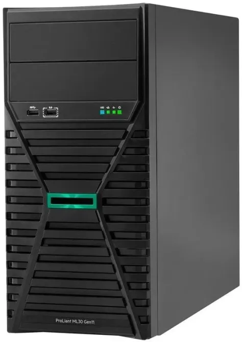 Сервер Сервер HPE ML30 Gen11 Intel Xeon E-2434 4(8)-core 3.4/5GHz / RAM 32GB DDR5 8x HDD 2,5 2x 480GB SSD SATA 1x M.2 NVMe 4x GbE Київ - фото 1