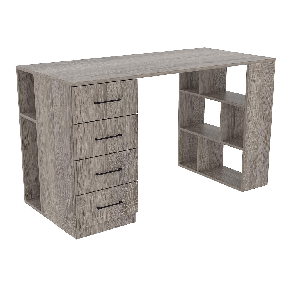 Стол письменный Tetris Т-8, Дуб Сонома Трюфель, 1300/600/760 Львов - изображение 1