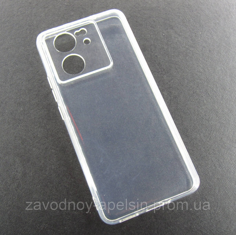 Xiaomi 13T Pro Чехол прозрачный Защита камеры (2мм) Одесса - изображение 1