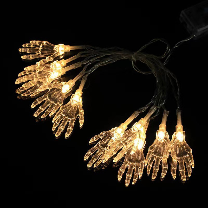 Гирлянда Хэллоуин Руки 150 см 10 led 5 на 3 см прозрачный Киев - изображение 2