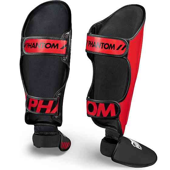 Захист гомілки та стопи Phantom APEX Striking Red L/XL Кам'янське