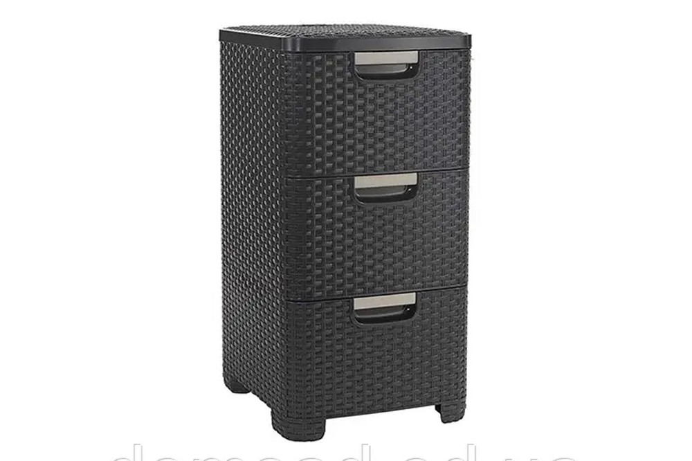 Комод пластиковий "BRILLIANT" 3 ящики 63х38х33 Efe plastics Одеса - фото 1