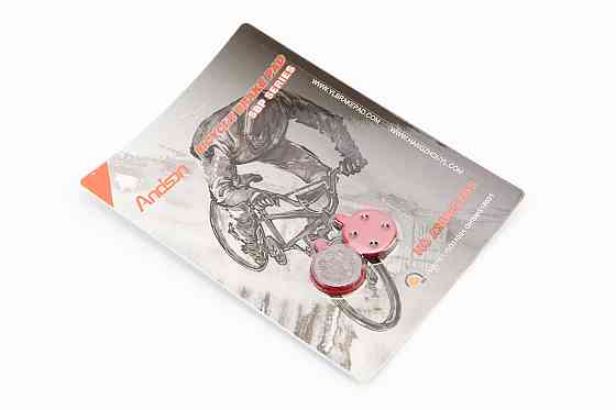 Гальмівні колодки Disk-brake (Xiaomi Mijia M365 Pro, Zoom DB250,350,450,550), червоні YL-1013 Київ