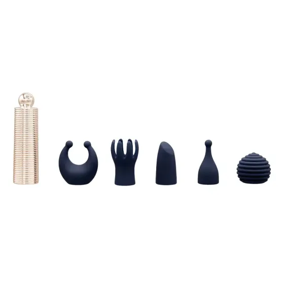 Вібромасажер Pillow Talk Secrets Desires 6-Piece Mini Massager Set - Navy Львів