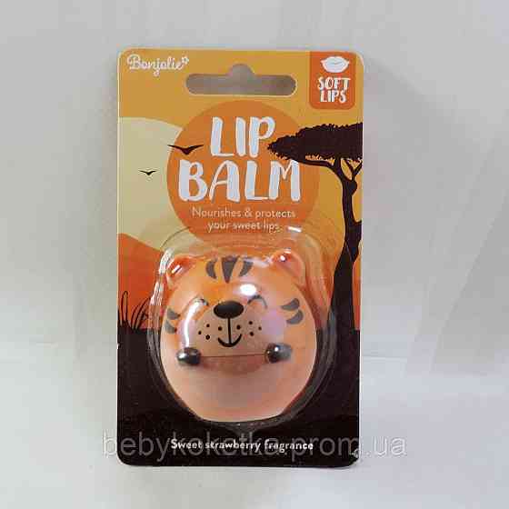 Дитячий бальзам для губ з ароматом полуниці Lip Balm Strawberry 8 г. Львів
