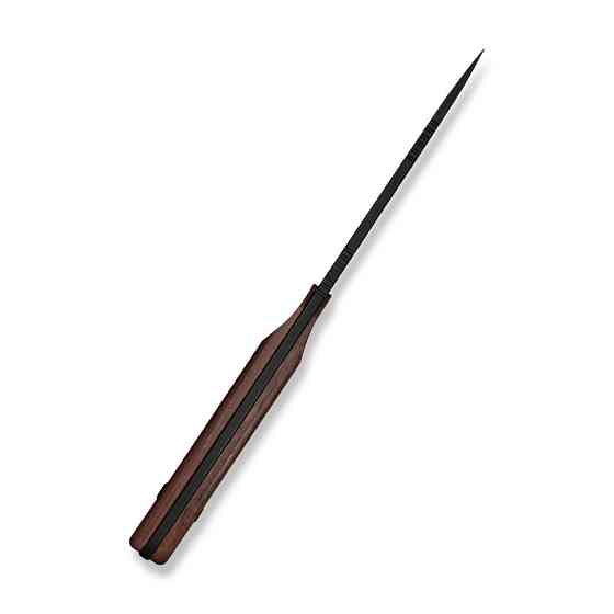 Нож фиксированный туристический Civvi Carveth (9,1 см) AEB-L / Wood дерево с чехлом Киев