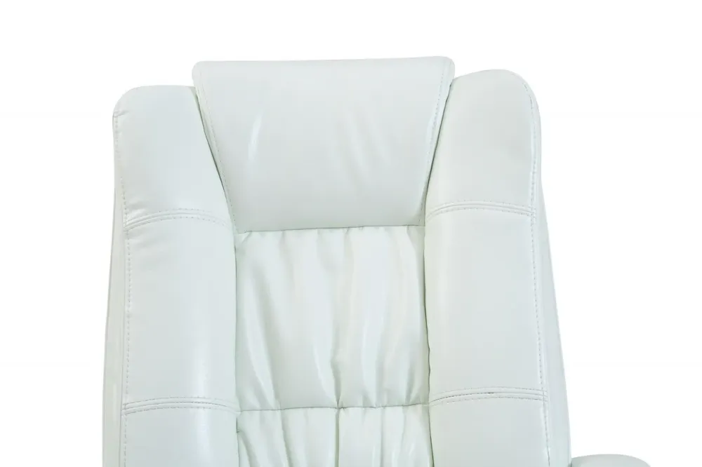 Офисное Кресло Руководителя Richman California Lucky White Хром М1 Tilt Белый Киев - изображение 7