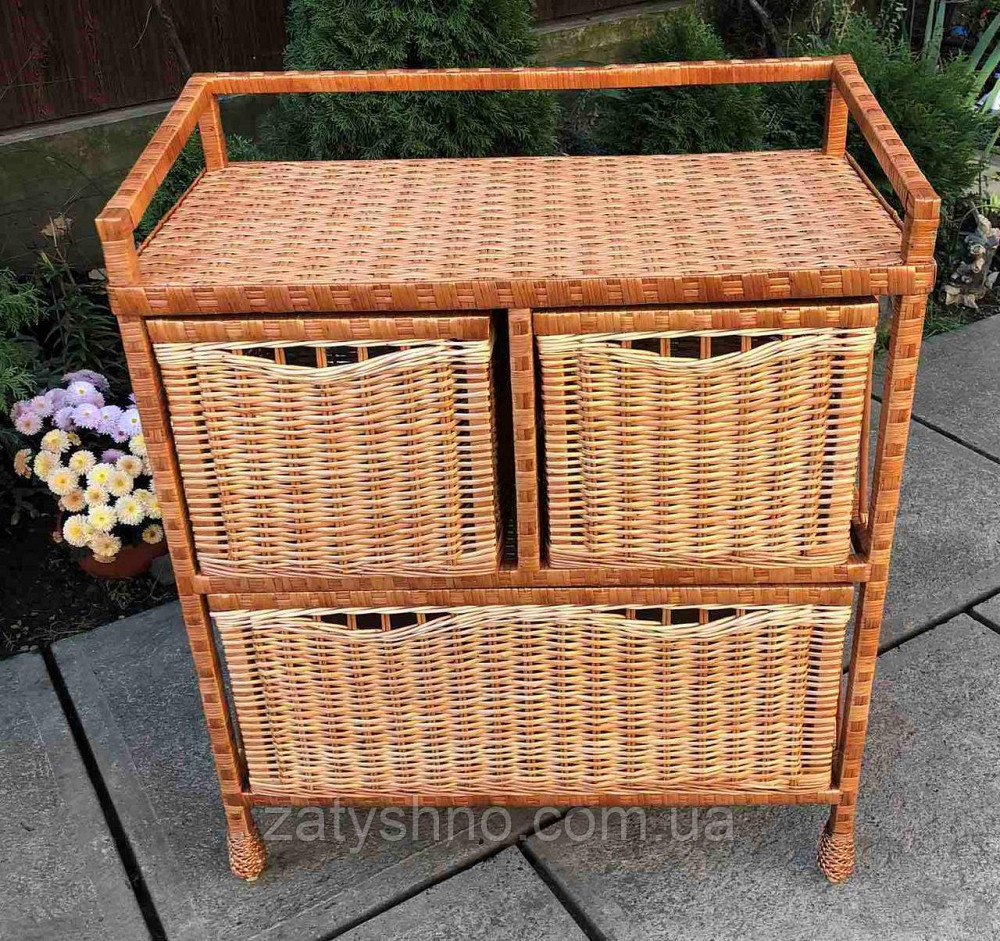 Комод плетеный с ящиками высувными Киев - изображение 7