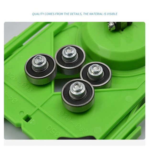 Кондуктор-направляюча для свердління плитки та скла з присосками, універсальний шаблон під алмазні коронки Ø4–Ø83 (124650006) Київ - фото 5