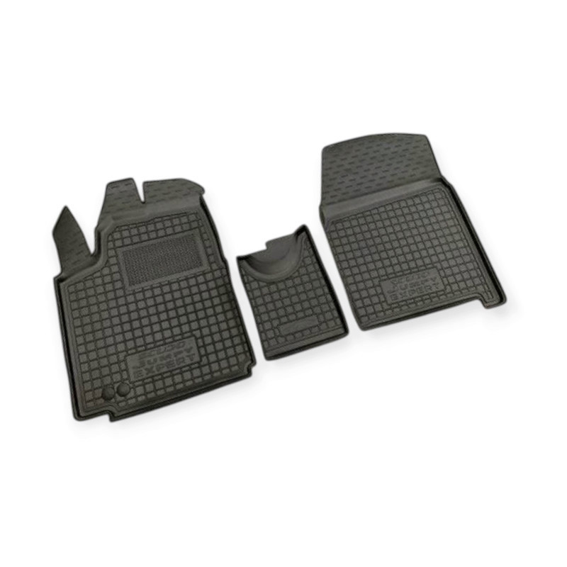 Килимки Пежо expert 2007-2016 2.0 борт 2,5см, з перемичкою салону Мукачево - фото 1