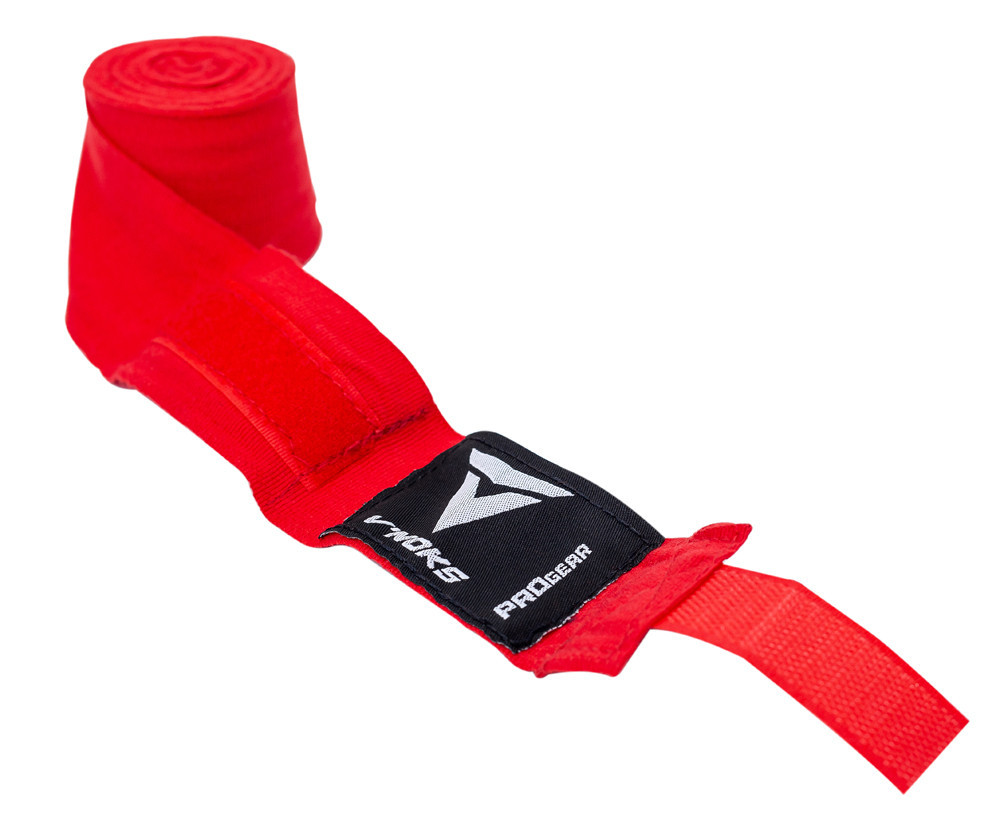 Бинти боксерські V`Noks 4,5m Red Київ - фото 2