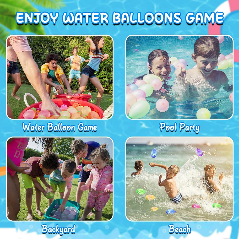 Набір з 333 водяних кульок-балонів Луцьк - фото 4