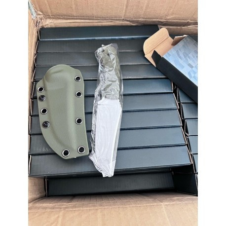 Тактичний ніж FOX колір оливи | Ніж виживання з ручкою G10.a4193/1 Одеса - фото 5