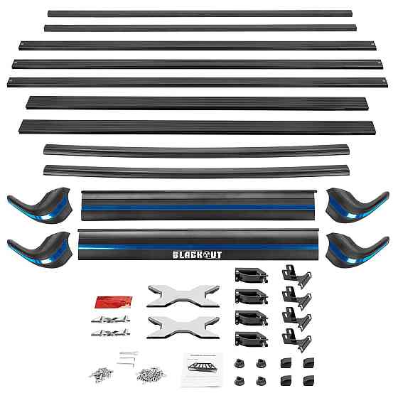 Экспедиционный багажник на крышу авто универсальный чёрная алюминиевая 160X110CM Киев