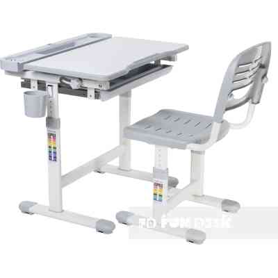 Парта со стулом FunDesk Cantare Grey Винница
