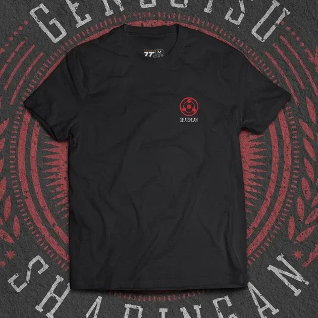 Футболка мужская с принтом Наруто Genjutsu Sharingan Размер 48 Anime0806 Днепр - изображение 3