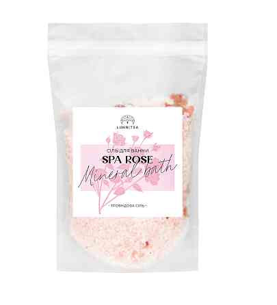 Соль для ванны SPA Роза Lunnitsa 300 г Киев