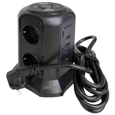 Мережевий фільтр живлення Patron SP-1663-USBTW (EXT-PN-SP-1663-USBTW) Вінниця