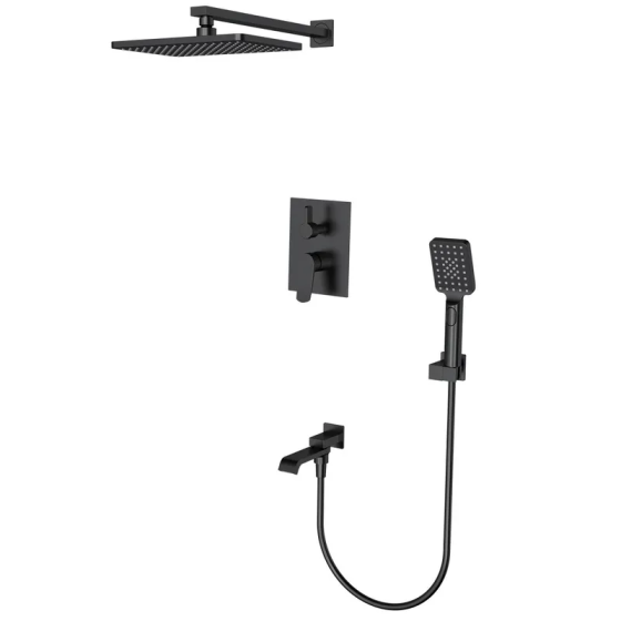 Встраиваемая душевая система Mixxus Premium DALI 009 INNER BOX Black (MI6755) Киев