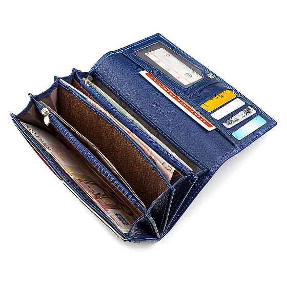 Кошелек женский Boston 18481 (S2001B) стильный Синий Киев