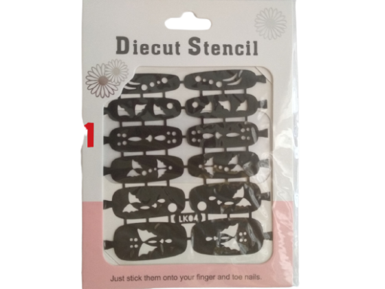 Трафарет для дизайна ногтей Киев