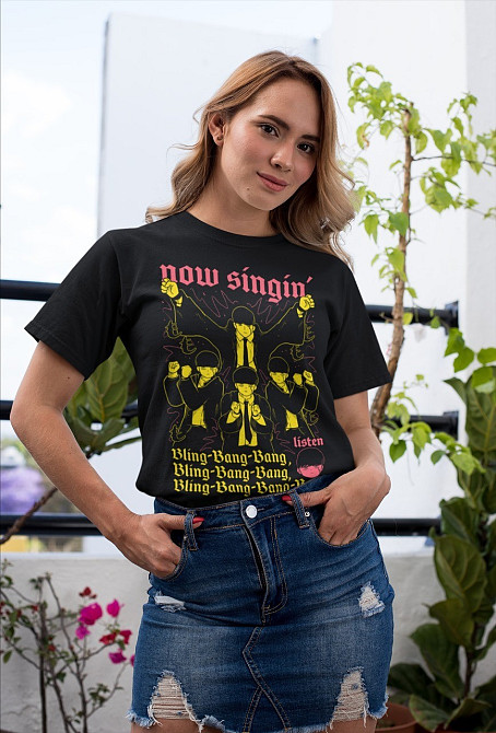 Футболка аниме Масхле Магик Масх Креам оверсайз (S/M/L) Черний AnimeJ0368 Днепр - изображение 3