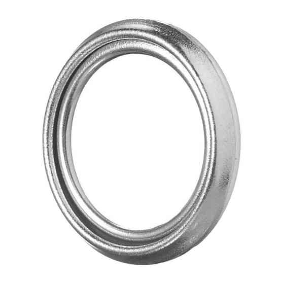 Гайки, шайби, накрутки, Шайба Сріблястий, Алюміній, Розміри (мм): T-16.3 D-11.7 H-2.2. Марка автомобіля: Київ