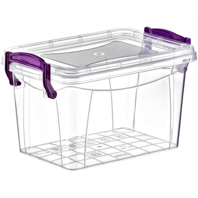 Харчовий контейнер Irak Plastik Hide прямокутний 1 л прозорий (5211) Вінниця - фото 1