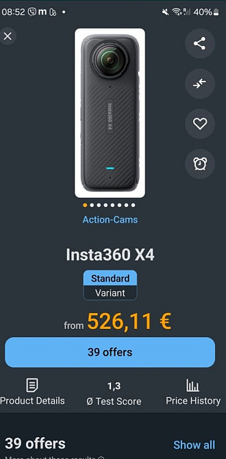 Екшн-камера: Insta 360 4X. Київ - фото 4