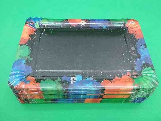 Паперова тарілка з малюнком 100 шт. 15*22 см "No 4" Ніч (1 пачка) Харків