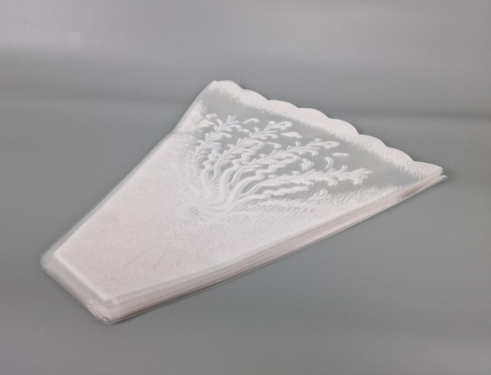 Упаковка конус под цветы h50/10низ/50верх(100 шт) узор 162 (2) (100 шт) Харьков - изображение 2