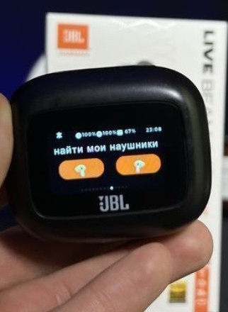 Беспроводные наушники JBL Live Beam 3 с сенсорным экраном. Харьков - изображение 2